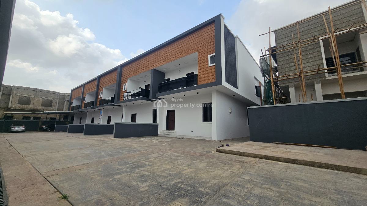 Stunning 4-bedroom Semi Detached Duplex with a Room Boys Quarter, Greenwich Garden, Mile 12, Kosofe, Lagos, Semi-detached Duplex for Sale