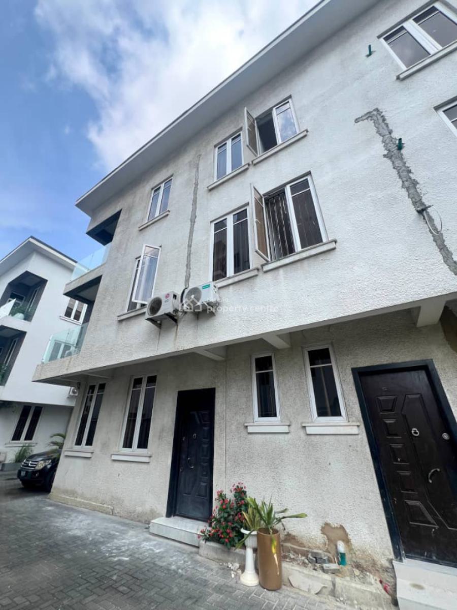 Luxurious 4 Bedroom Terrace Duplex with Bq, Ikoyi, Lagos, Terraced Duplex for Rent