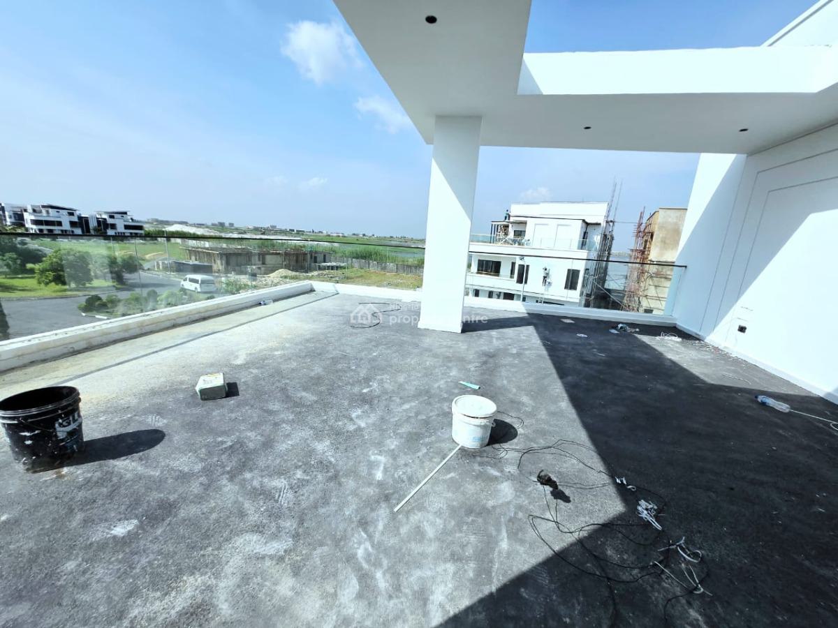 Contemporary 5-bedroom Semi Detached Duplex, Cowrie Creek Estate, Ikate, Lekki, Lagos, Semi-detached Duplex for Sale