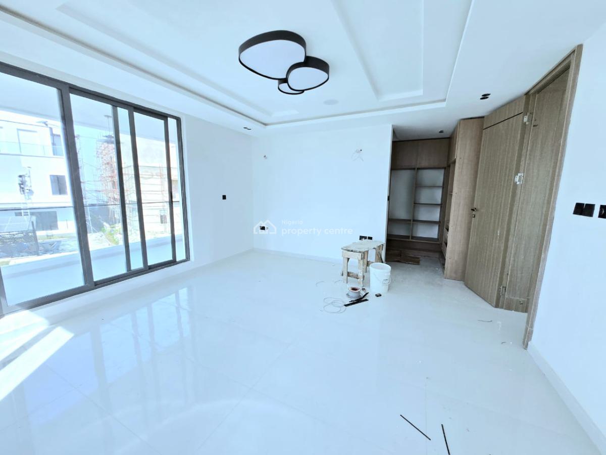 Contemporary 5-bedroom Semi Detached Duplex, Cowrie Creek Estate, Ikate, Lekki, Lagos, Semi-detached Duplex for Sale