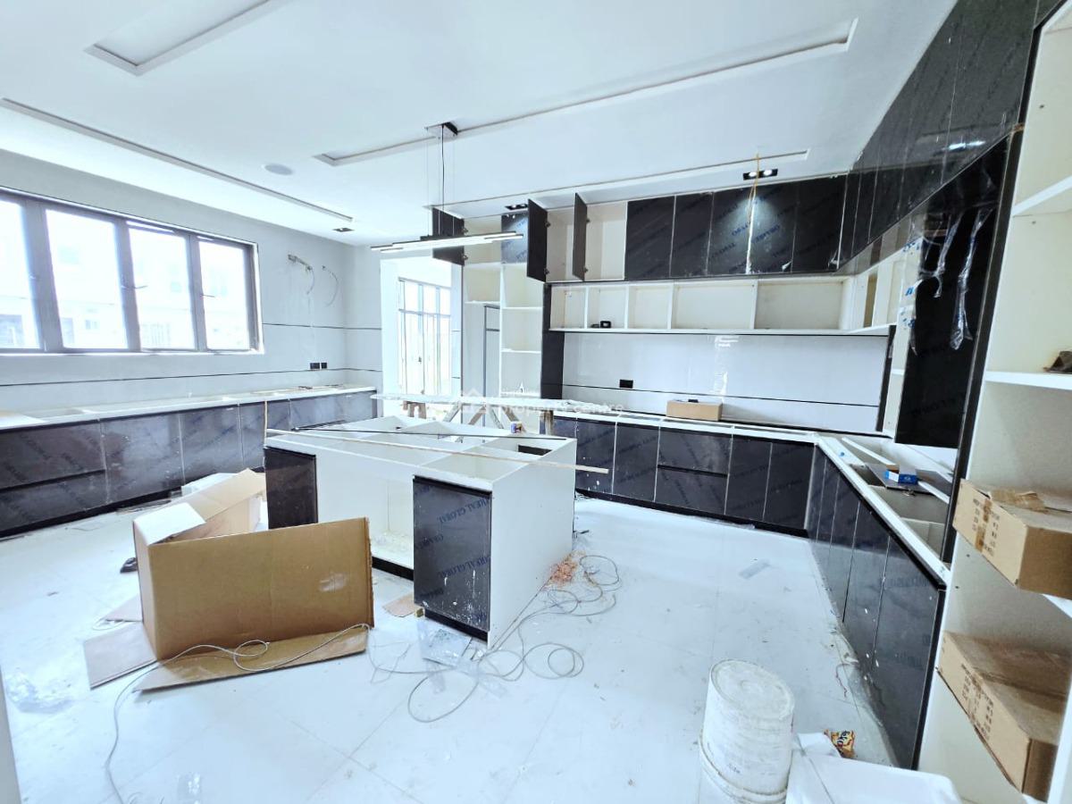 Contemporary 5-bedroom Semi Detached Duplex, Cowrie Creek Estate, Ikate, Lekki, Lagos, Semi-detached Duplex for Sale