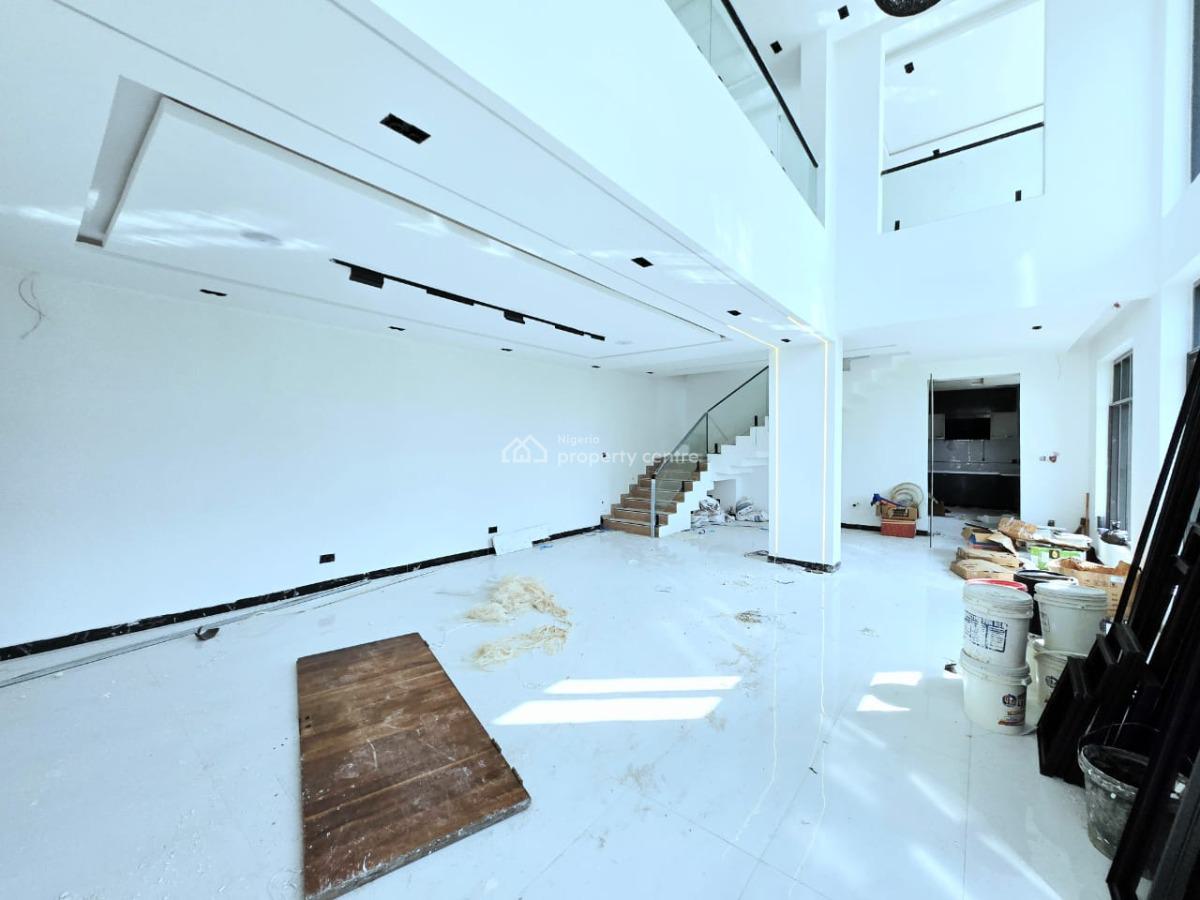 Contemporary 5-bedroom Semi Detached Duplex, Cowrie Creek Estate, Ikate, Lekki, Lagos, Semi-detached Duplex for Sale