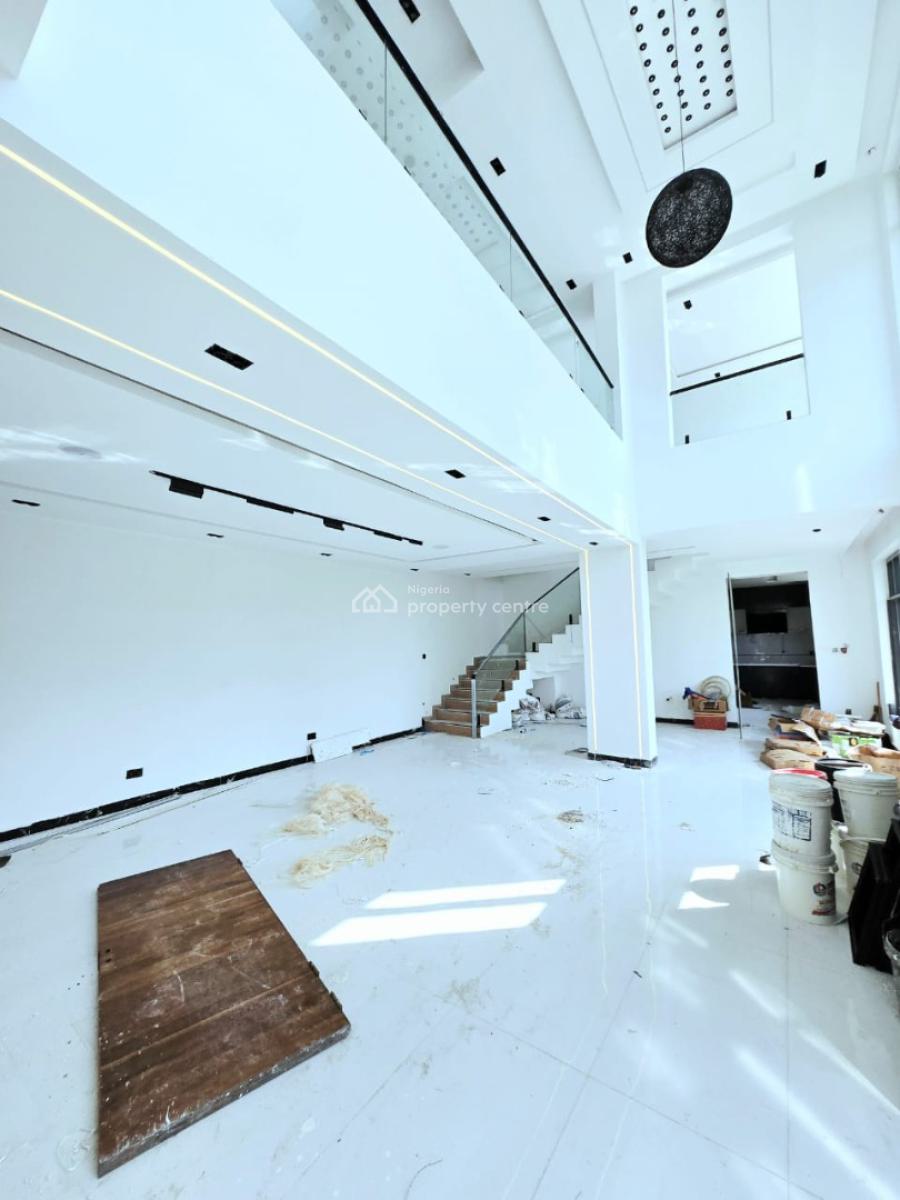 Contemporary 5-bedroom Semi Detached Duplex, Cowrie Creek Estate, Ikate, Lekki, Lagos, Semi-detached Duplex for Sale