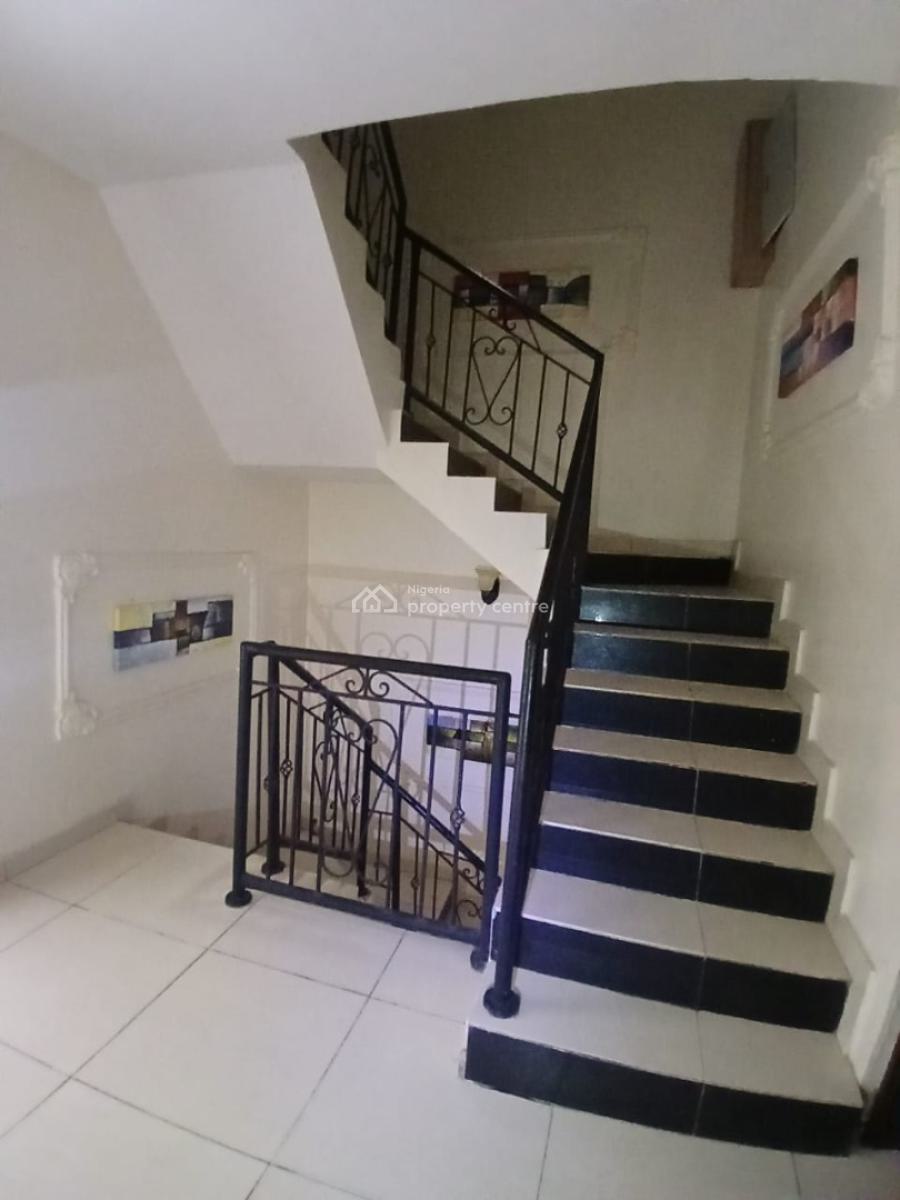 Fully Furnished 5 Bedroom Terrace Duplex on 3 Floors Inside a Gated Estate, Agungi, Lekki, Lagos, Terraced Duplex for Rent