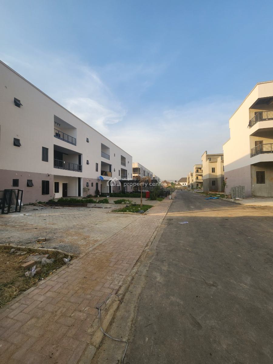 Well Built, Spacious Carcass Terrace Duplex (corner Piece), Behind Next Cash and Carry Supermarket, Kado, Abuja, Terraced Duplex for Sale