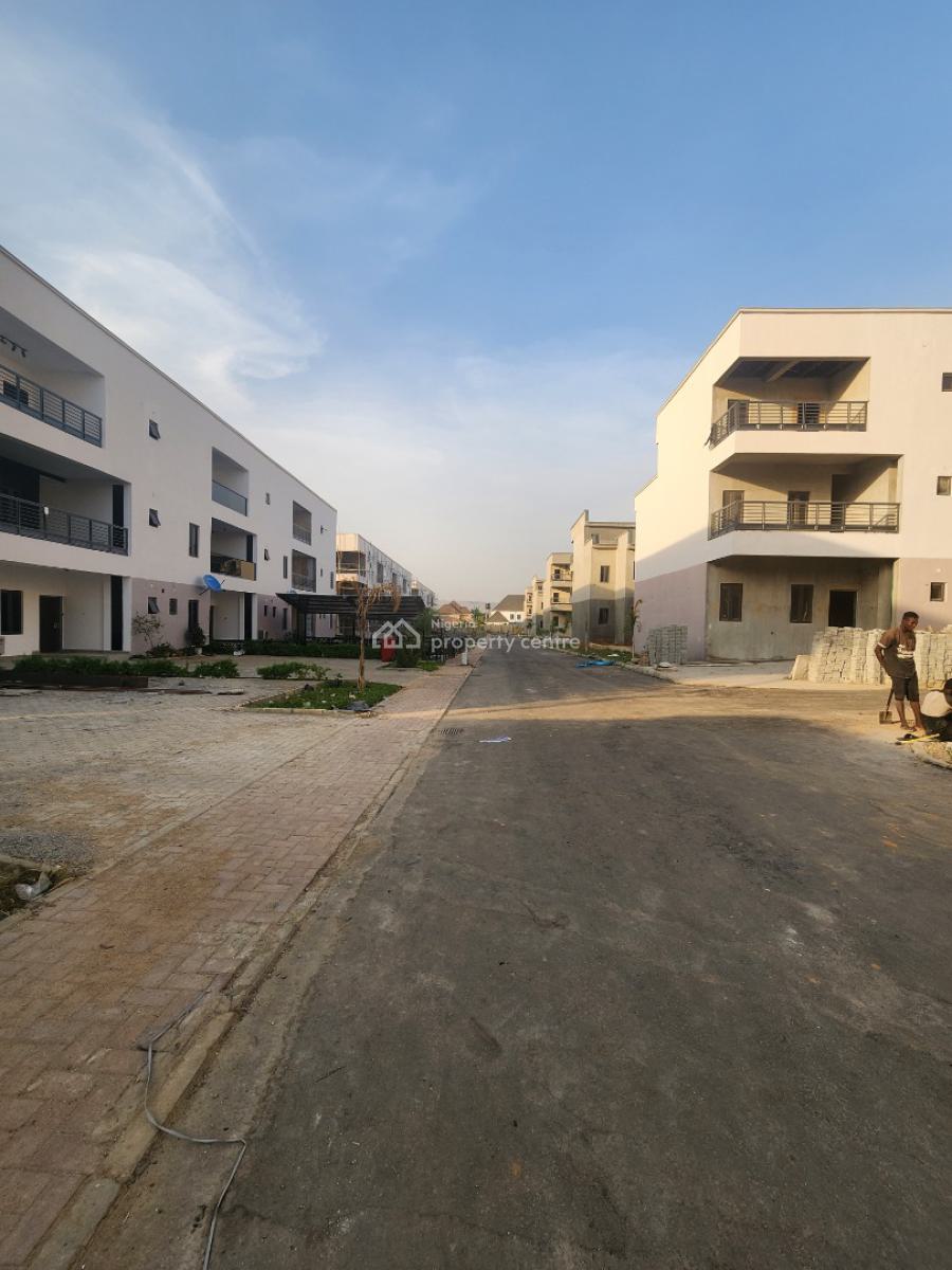 Well Built, Spacious Carcass Terrace Duplex (corner Piece), Behind Next Cash and Carry Supermarket, Kado, Abuja, Terraced Duplex for Sale