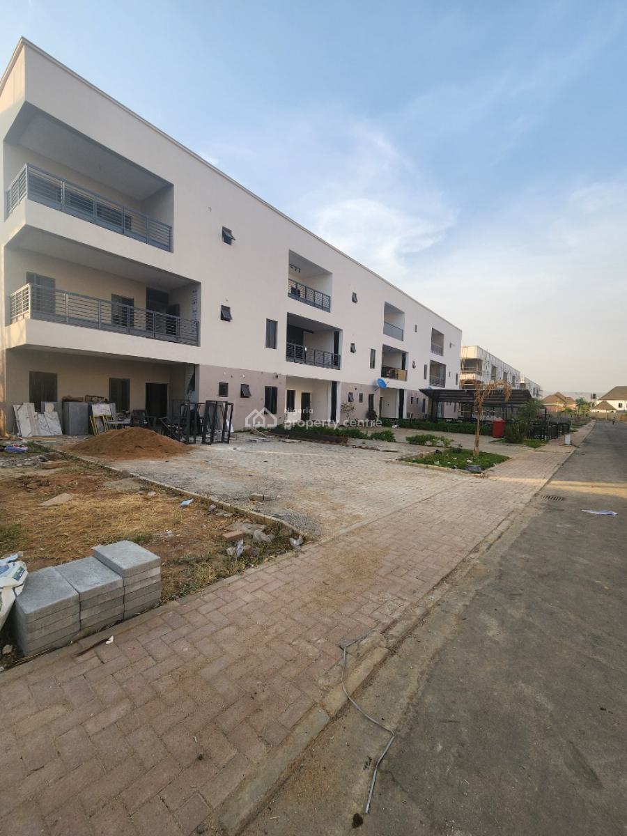 Well Built, Spacious Carcass Terrace Duplex (corner Piece), Behind Next Cash and Carry Supermarket, Kado, Abuja, Terraced Duplex for Sale