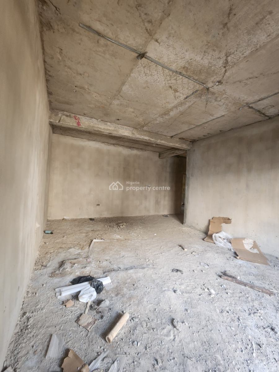 Well Built, Spacious Carcass Terrace Duplex (corner Piece), Behind Next Cash and Carry Supermarket, Kado, Abuja, Terraced Duplex for Sale