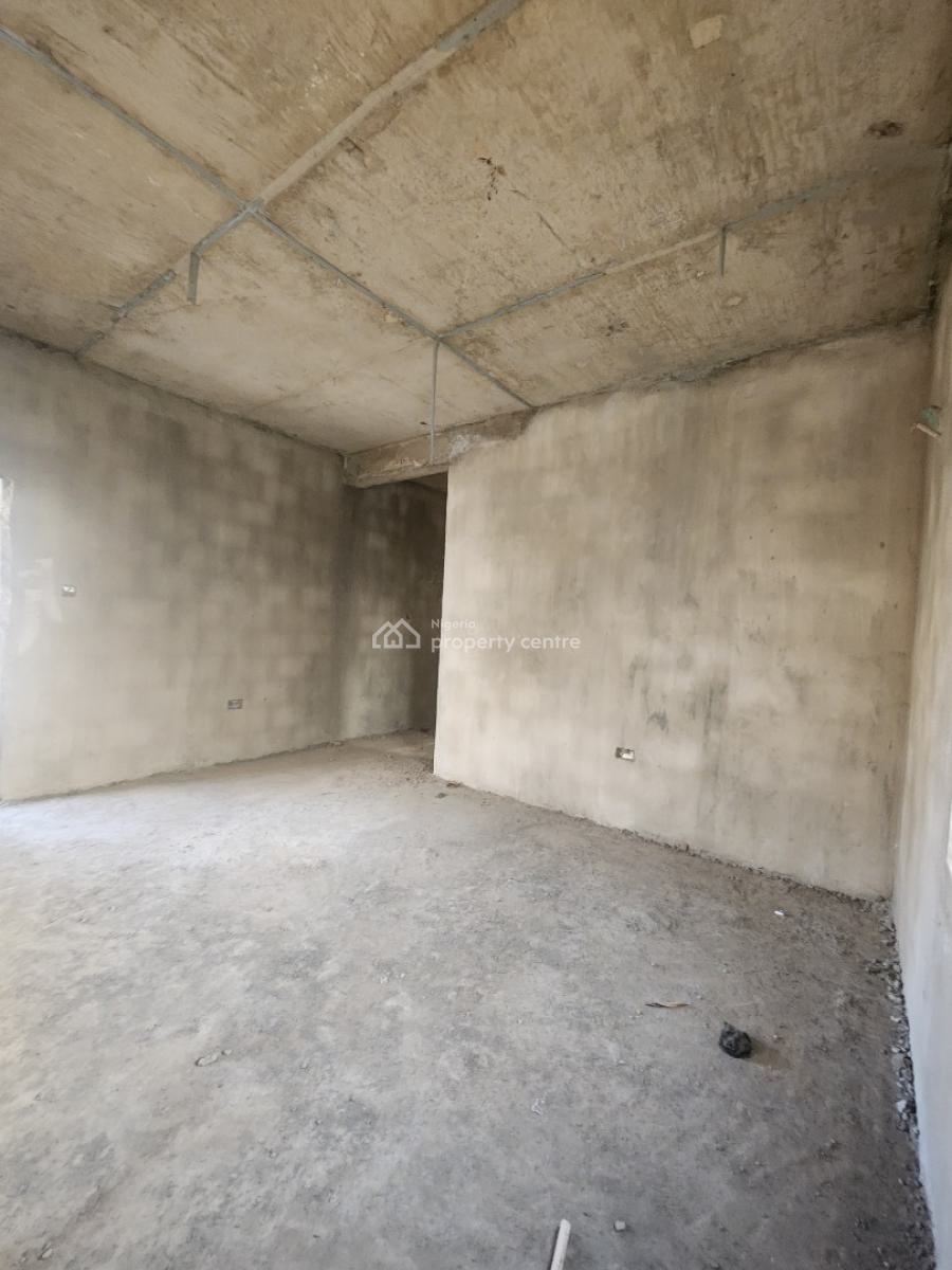 Well Built, Spacious Carcass Terrace Duplex (corner Piece), Behind Next Cash and Carry Supermarket, Kado, Abuja, Terraced Duplex for Sale