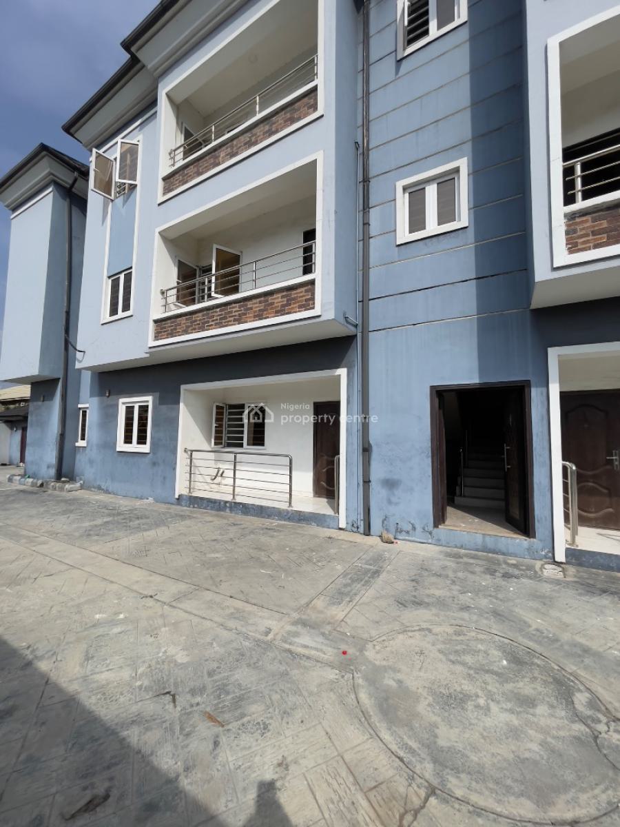 Nicely Built  Spacious 3 Bedroom Flat with 3 Balconies, Off Mobile Road, Ilaje, Ajah, Lagos, Flat / Apartment for Rent