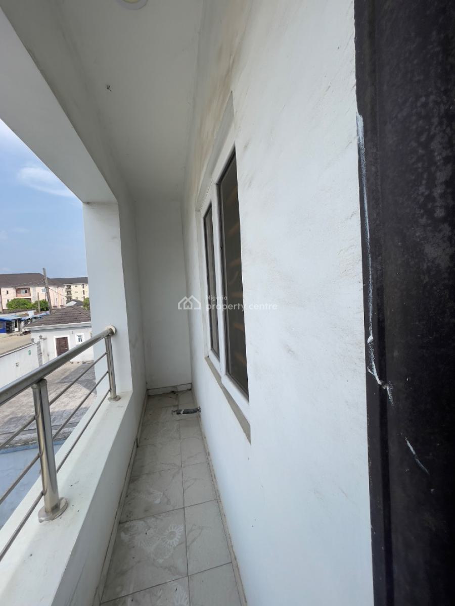 Nicely Built  Spacious 3 Bedroom Flat with 3 Balconies, Off Mobile Road, Ilaje, Ajah, Lagos, Flat / Apartment for Rent