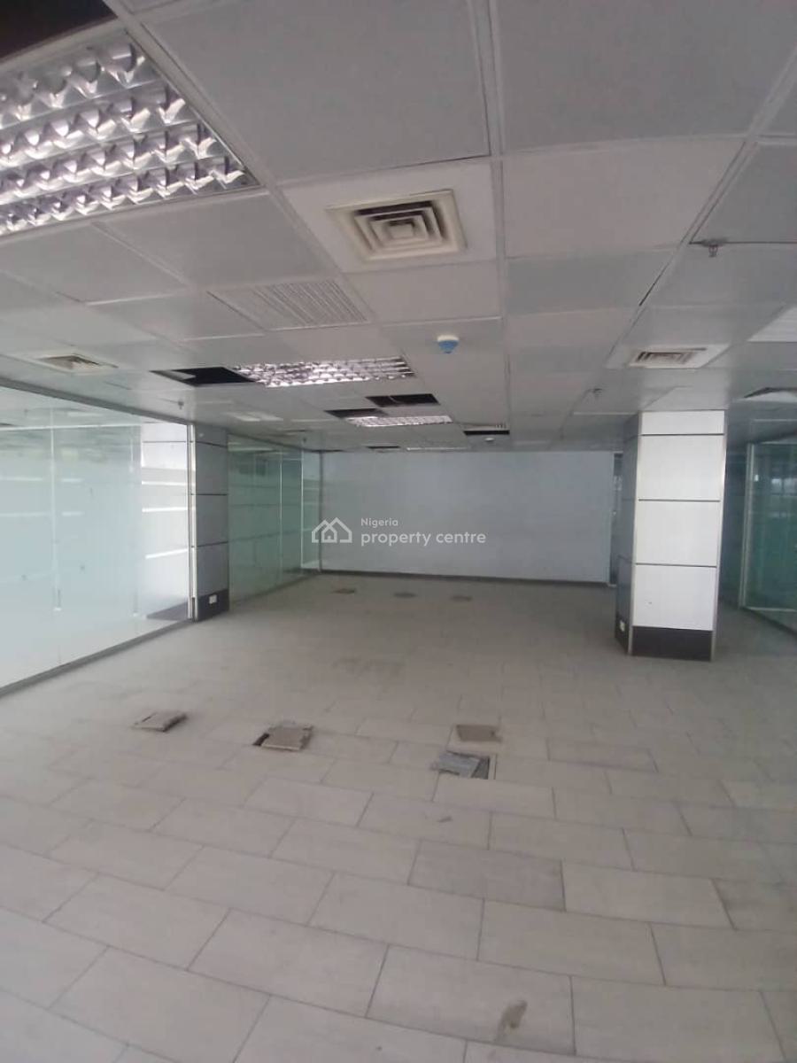 Fully Serviced 300sqm Open Office Space (3rd Floor), Victoria Island (vi), Lagos, Office Space for Rent