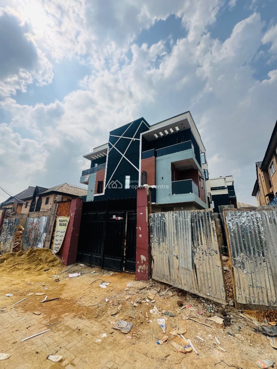 Newly Built 4 Bedroom Semi Detached Duplex with Bq, Gbagada, Lagos, Semi-detached Duplex for Sale