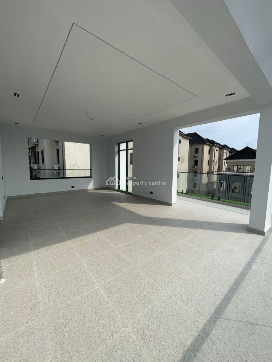 Aesthetically Pleasing 6 Bedroom Detached Duplex with Swimming Pool, Feautures a Rooftop Terrace, Private Cinema, Bq, Ikota, Lekki, Lagos, Detached Duplex for Sale