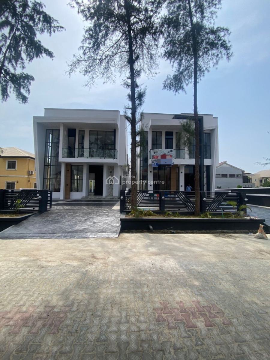 Aesthetically Pleasing 5 Bedroom Duplex with a Bq and a Pool, Ikota, Lekki, Lagos, House for Sale