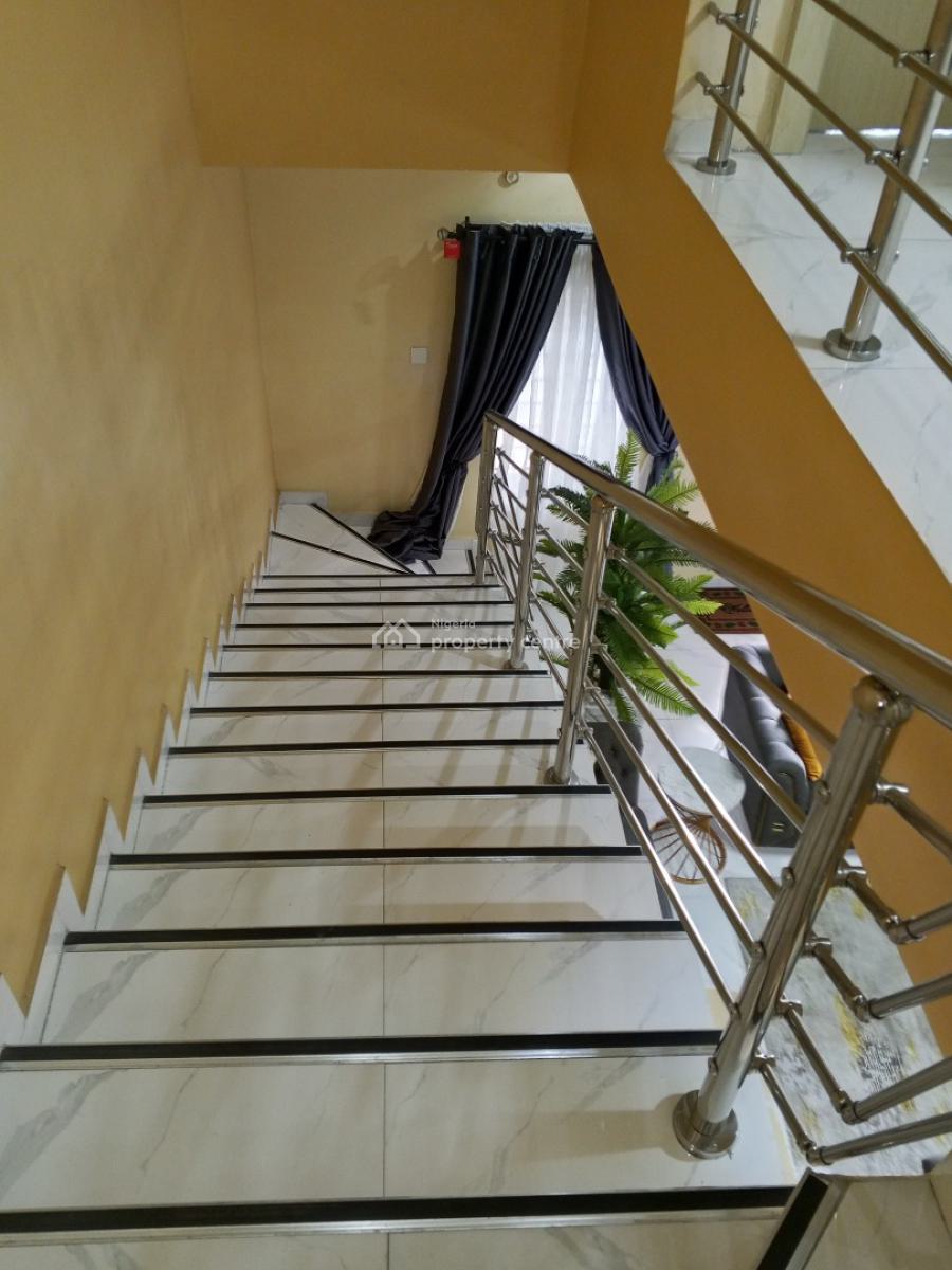 Beautiful Service Apartment, Eko Akete, Abijo, Lekki, Lagos, Terraced Duplex Short Let