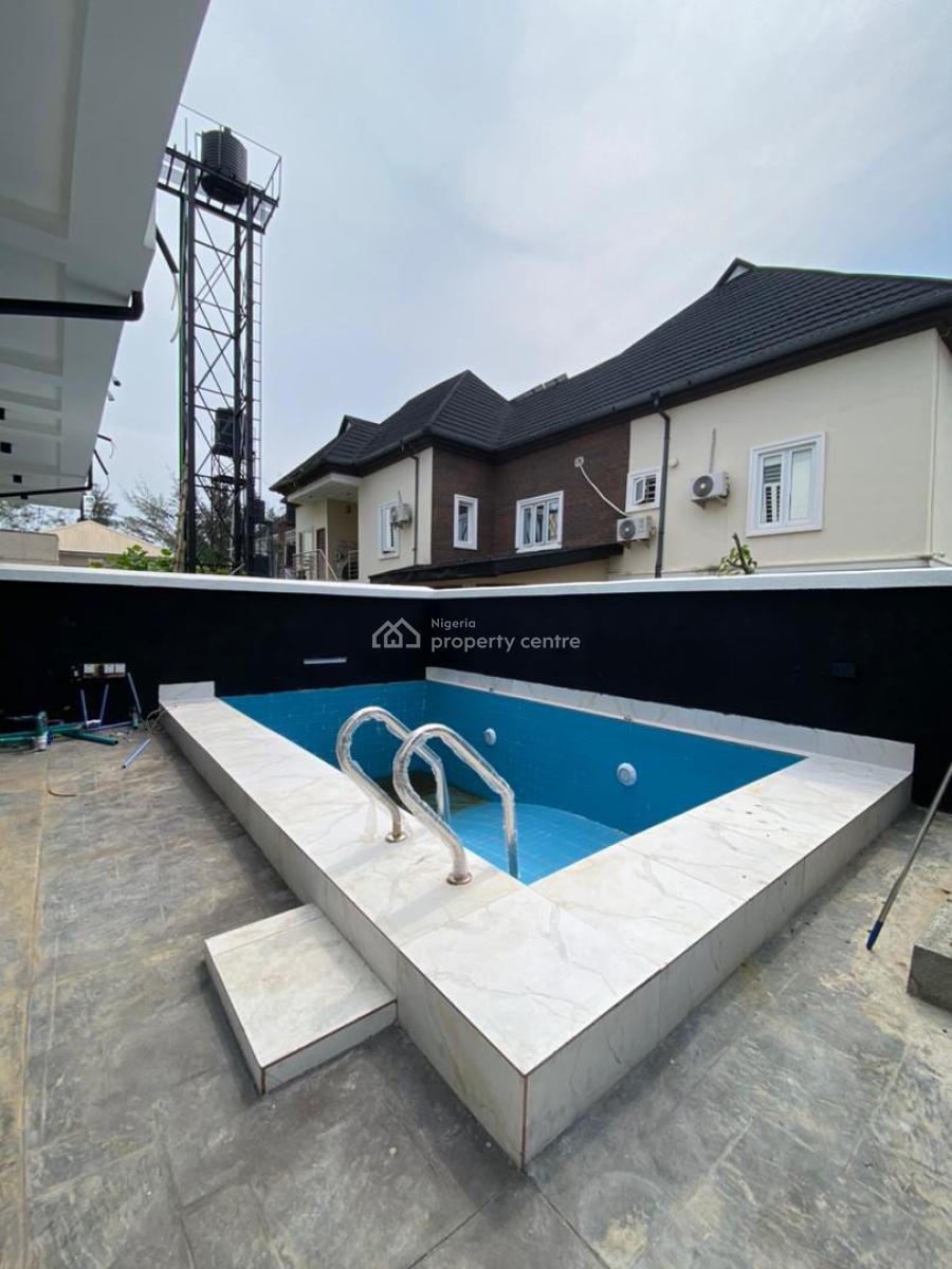 Gorgeous 5 Bedroom Duplex with a Pool and Bq, Ikota, Lekki, Lagos, House for Sale