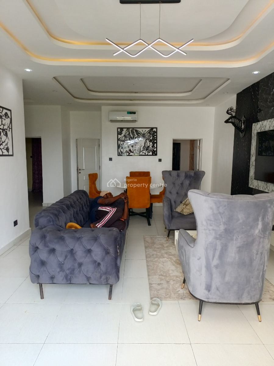 Fully Furnished 3bedroom 24hours Light Secured Estate, Secured Estate, Ologolo, Lekki, Lagos, Flat / Apartment for Rent
