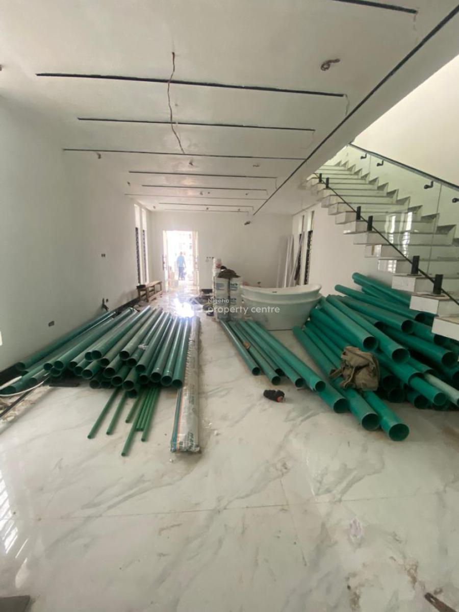 Exquisite 5 Bedroom Detached Duplex with Bq Cinema, Chevron, Lekki Phase 2, Lekki, Lagos, Detached Duplex for Sale