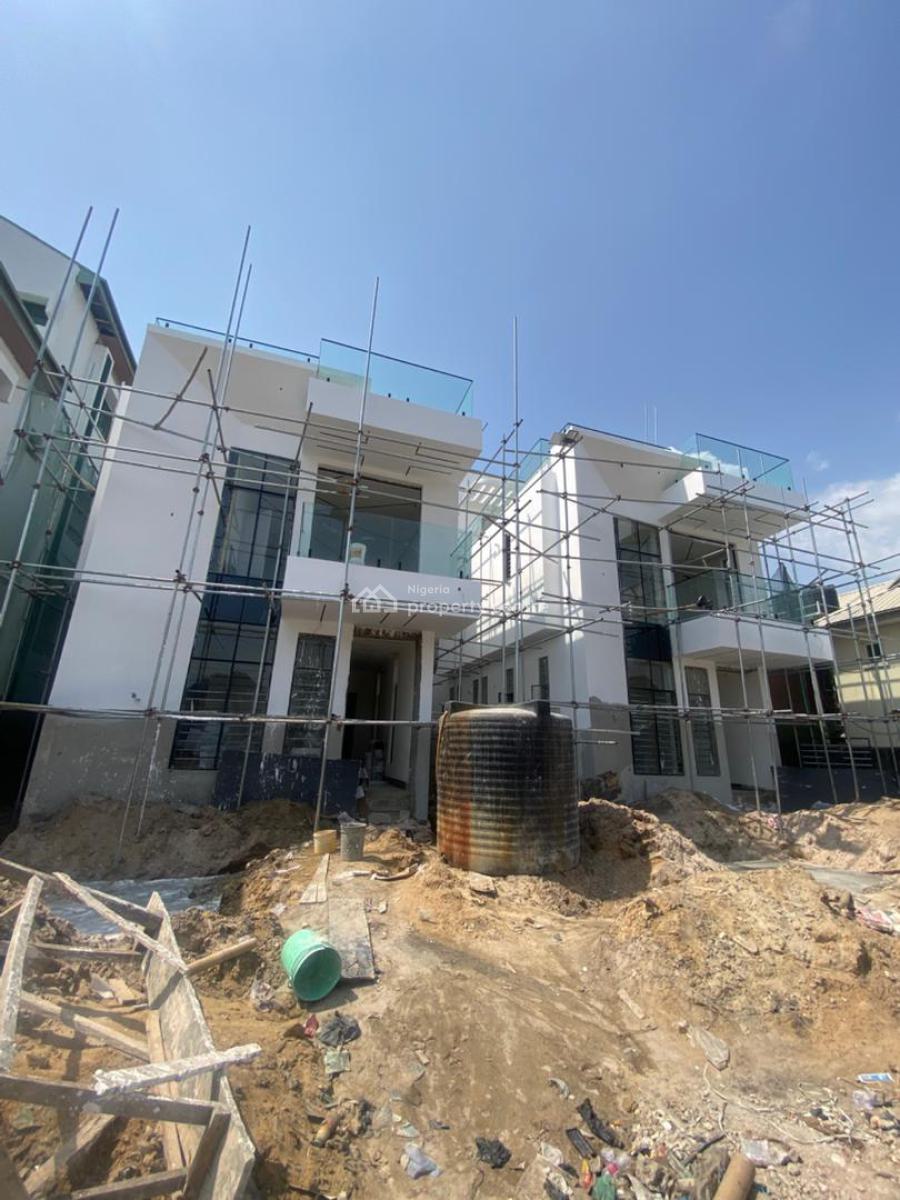 Exquisite 5 Bedroom Detached Duplex with Bq Cinema, Chevron, Lekki Phase 2, Lekki, Lagos, Detached Duplex for Sale