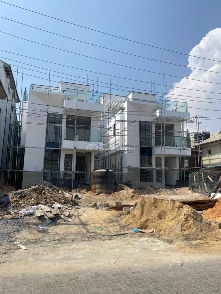 Exquisite 5 Bedroom Detached Duplex with Bq Cinema, Chevron, Lekki Phase 2, Lekki, Lagos, Detached Duplex for Sale