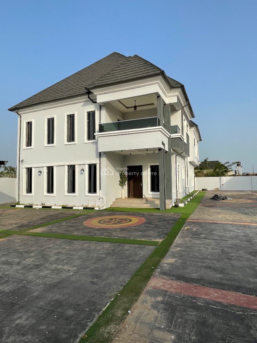 Luxury 4 Bedroom Duplex with Room and Parlor Bq on 2 Plots of Land, Alagbaka Extension, Akure, Ondo, Detached Duplex for Sale