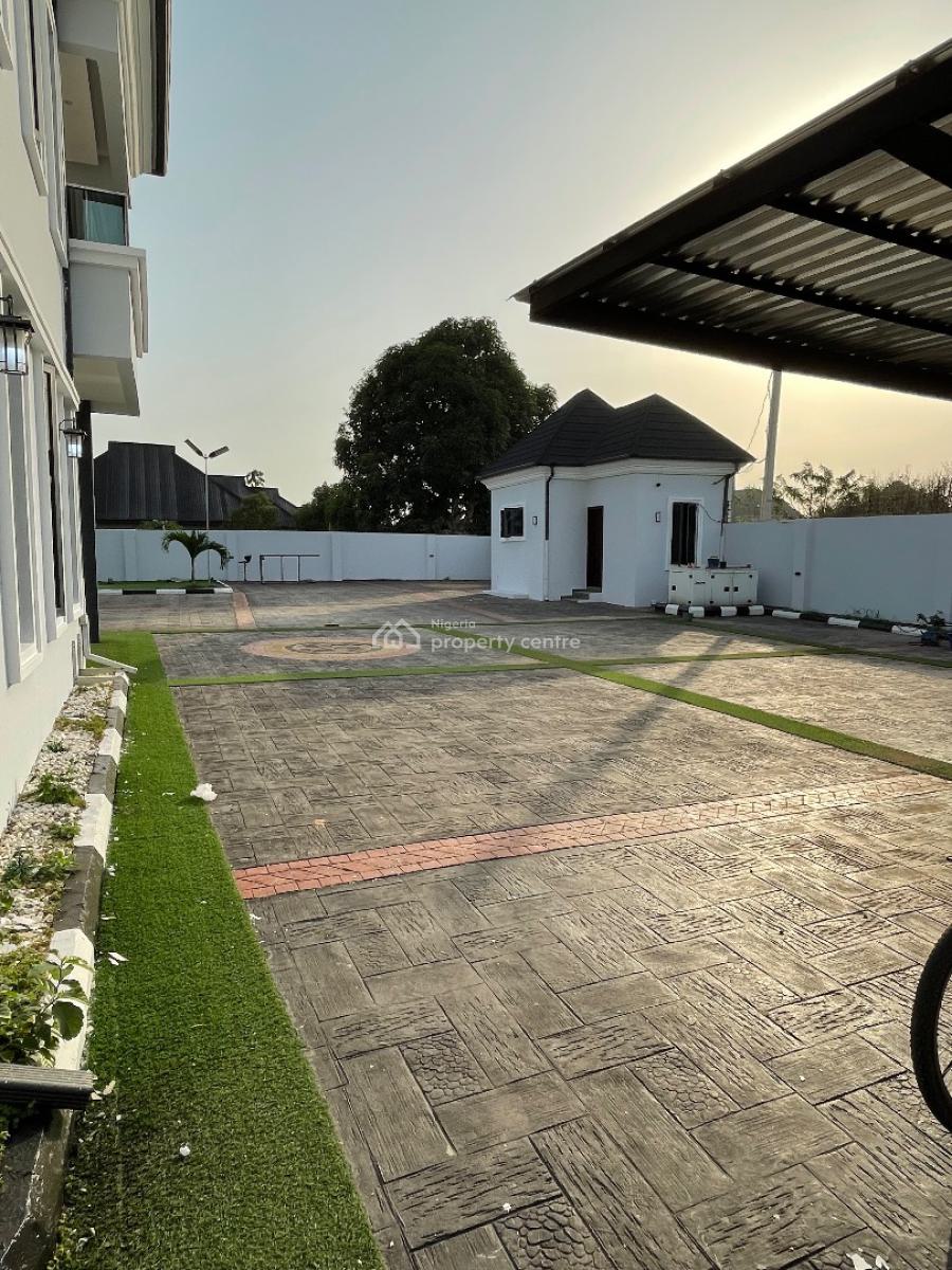 Luxury 4 Bedroom Duplex with Room and Parlor Bq on 2 Plots of Land, Alagbaka Extension, Akure, Ondo, Detached Duplex for Sale