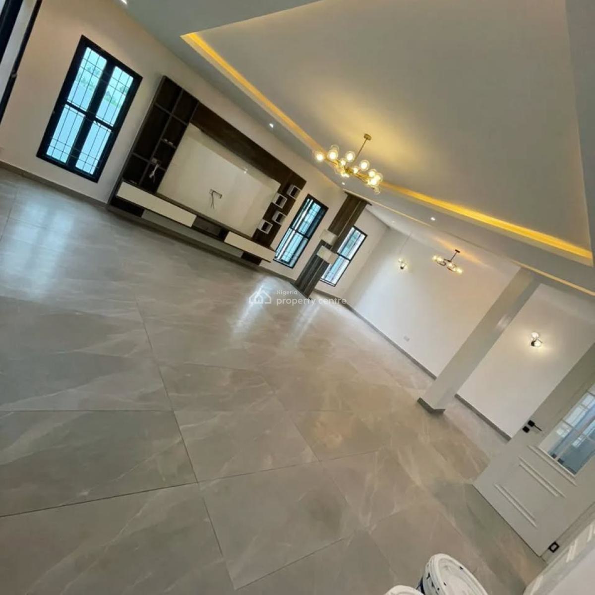 Luxury 4 Bedroom Duplex with Room and Parlor Bq on 2 Plots of Land, Alagbaka Extension, Akure, Ondo, Detached Duplex for Sale