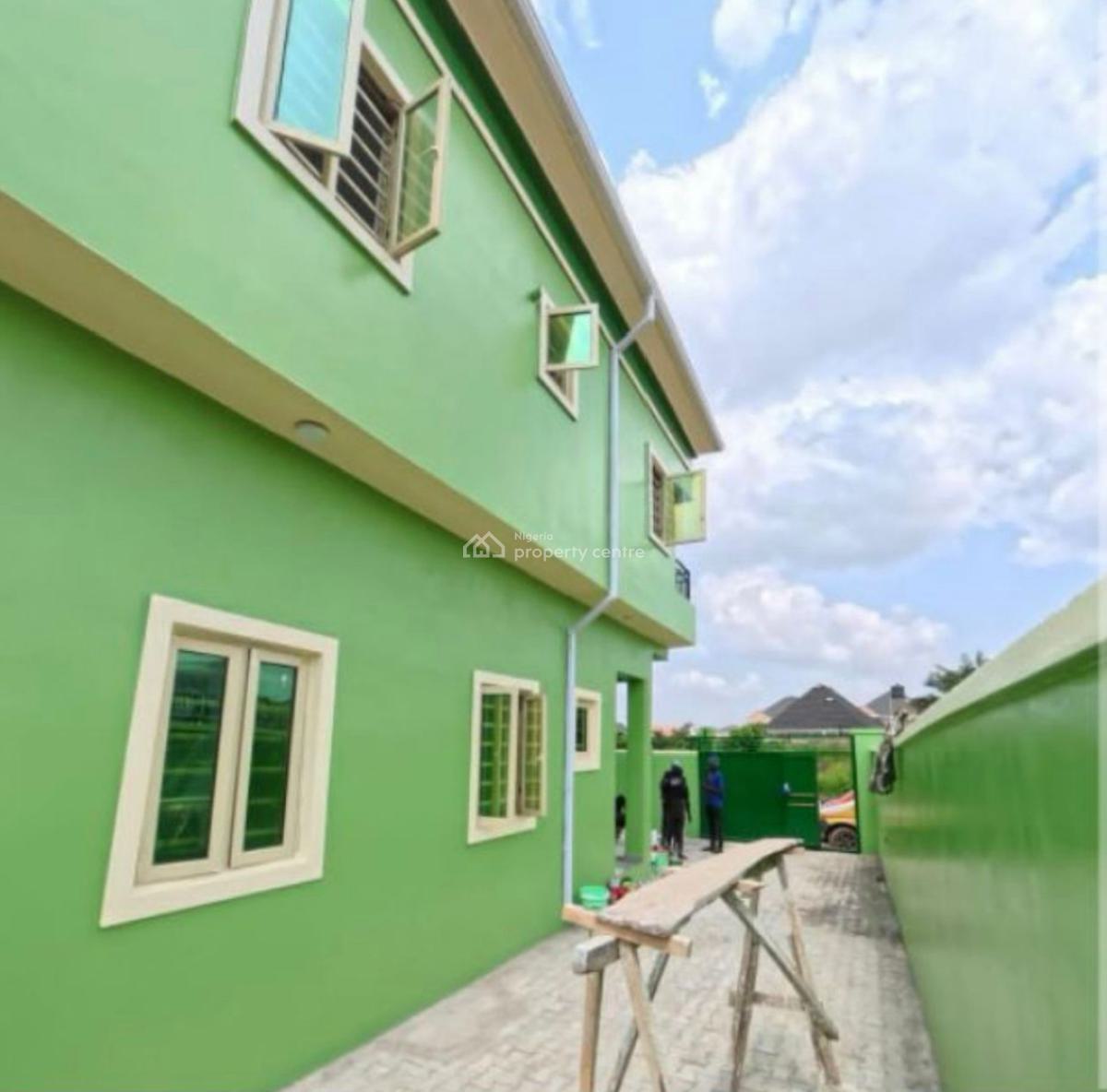 Newly Big 4 Bedrom Fully Detach Duplex+ Amenities, Laderin Estate, Oke- Mosan Area, Abeokuta South, Ogun, Detached Duplex for Sale