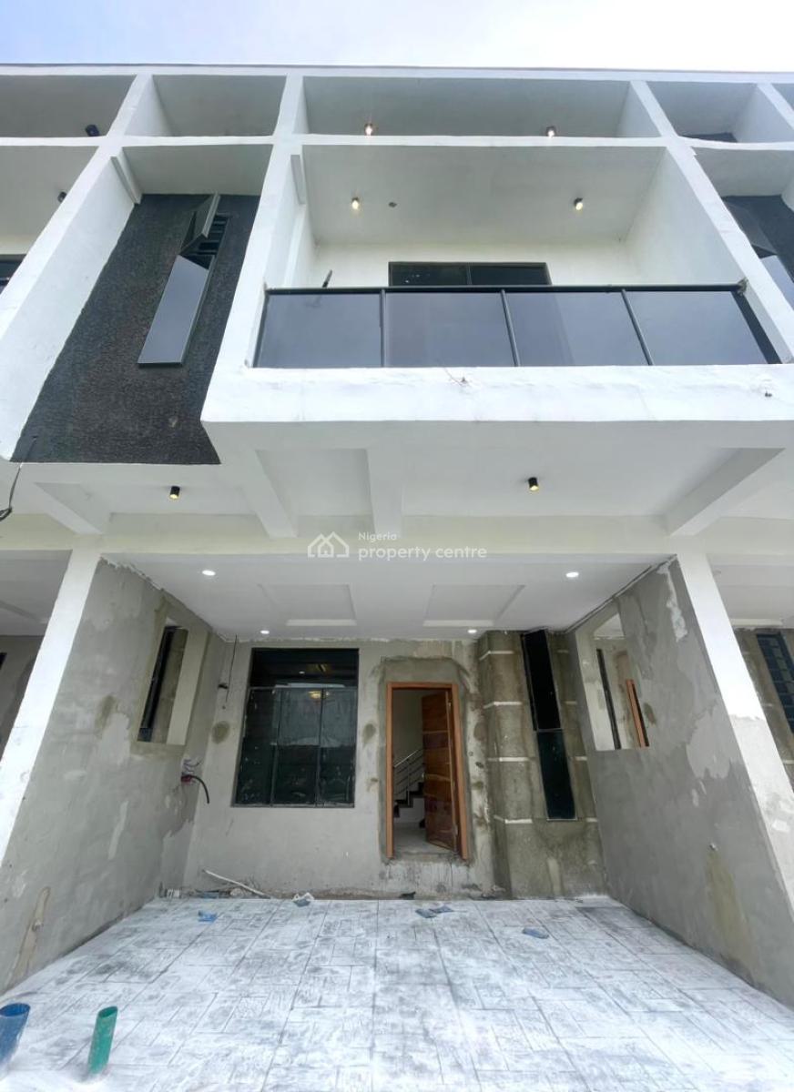 Newly Built 3 Bedroom Terrace Duplex with Bq, Solar Inverter, Ajah, Lagos, Terraced Duplex for Sale