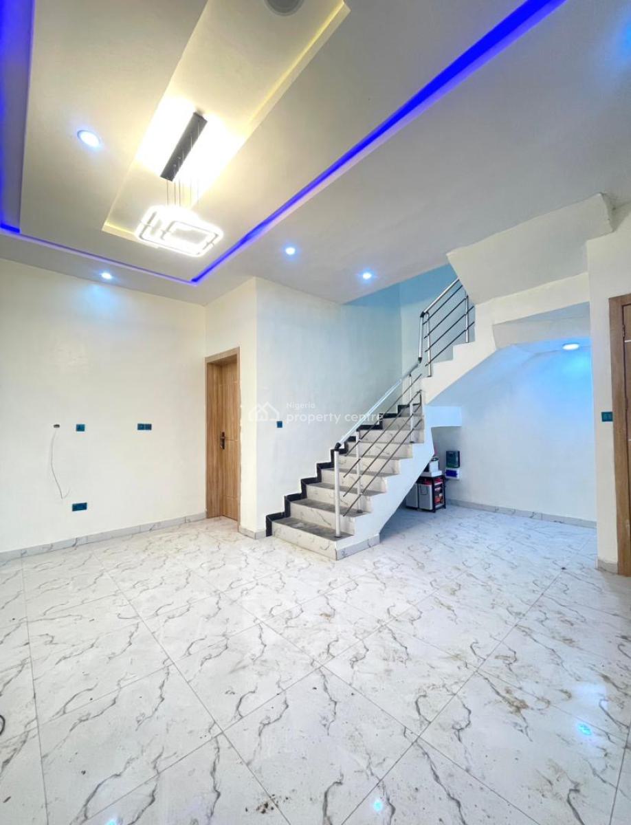 Newly Built 3 Bedroom Terrace Duplex with Bq, Solar Inverter, Ajah, Lagos, Terraced Duplex for Sale