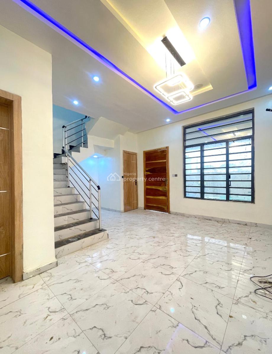 Newly Built 3 Bedroom Terrace Duplex with Bq, Solar Inverter, Ajah, Lagos, Terraced Duplex for Sale