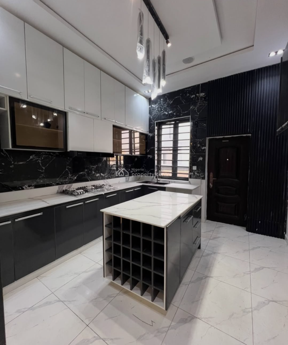 Self Service 4bedroom Detached Duplex with Pool, Ikota By Bis, Ikota, Lekki, Lagos, Detached Duplex for Rent