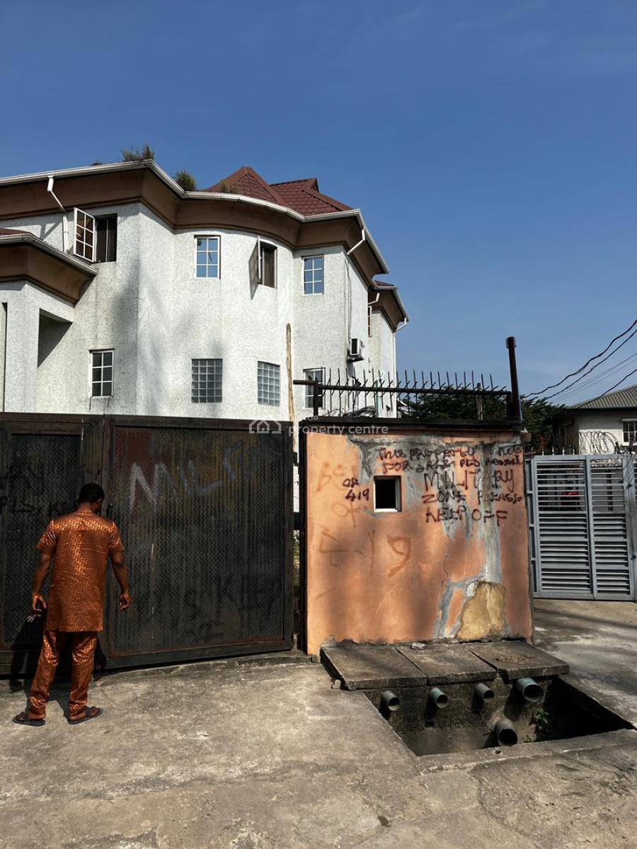 Luxury 5bedroom Duplex with Spacious Compound, Alaka, Surulere, Lagos, Detached Duplex for Sale