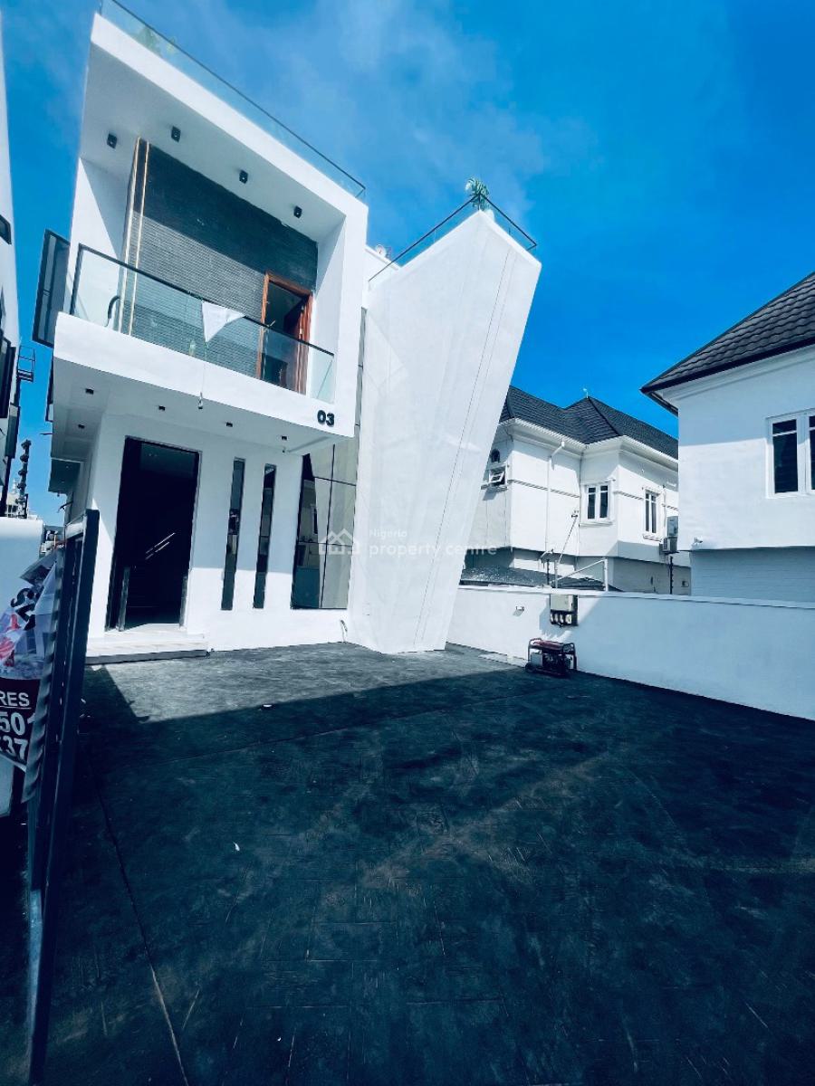 a Contemporary 4 Bedrooms Fully Detached Duplex with Bq, Ikota Lekki, Ikota, Lekki, Lagos, Detached Duplex for Rent