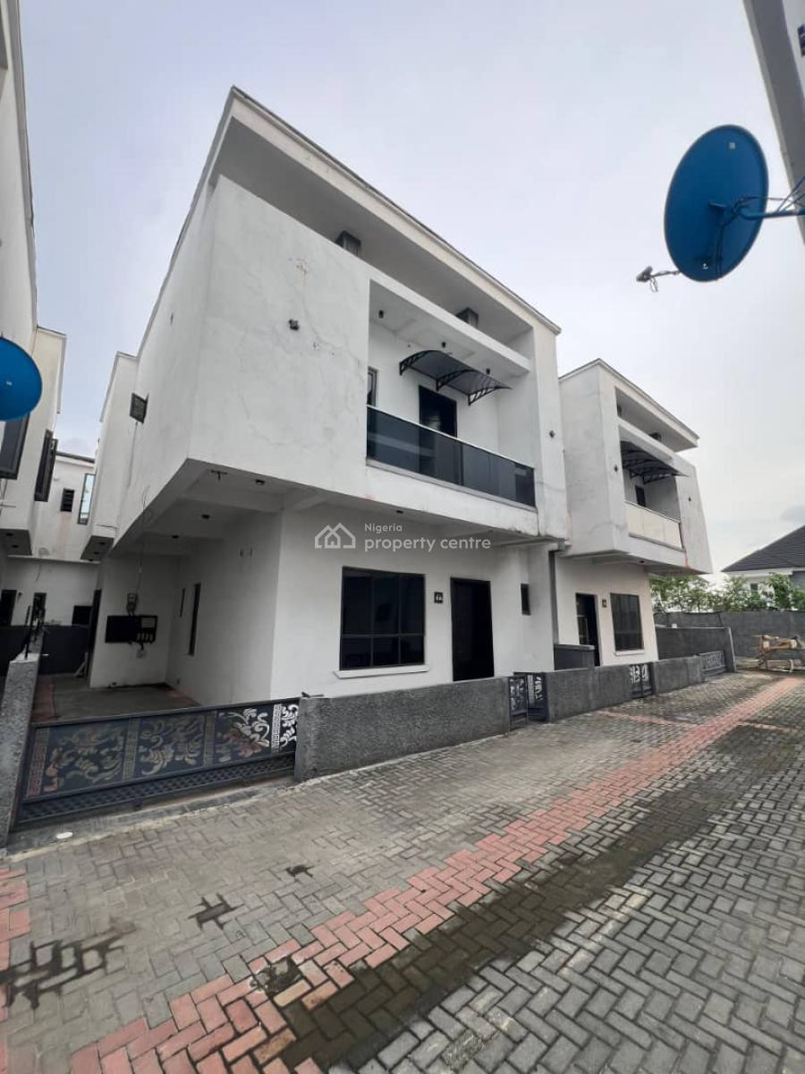 Serviced 4 Bedrooms Semi Detached Duplex at Abraham Adesanya, Ajah., Lekki Phase 2, Lekki Phase 2, Lekki, Lagos, Semi-detached Duplex for Rent