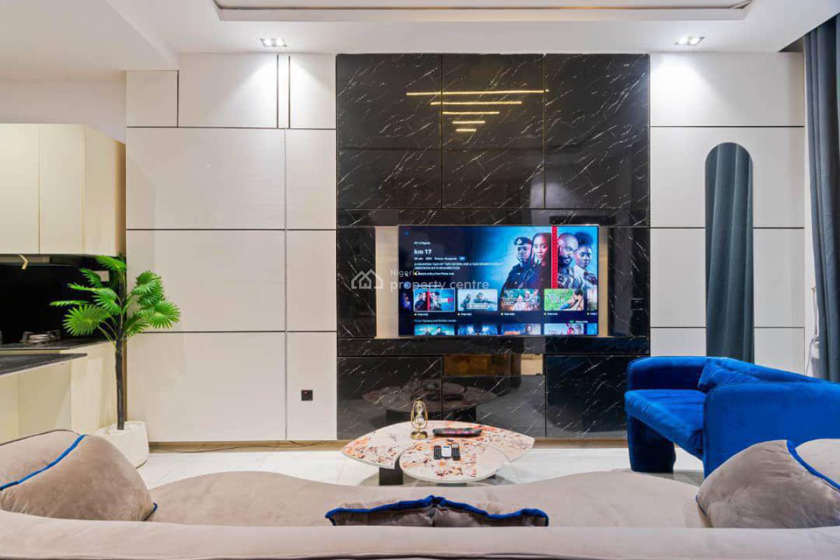 D Blue One Bedroom Apartment, Lekki Phase 1, Lekki, Lagos, Mini Flat (room and Parlour) Short Let