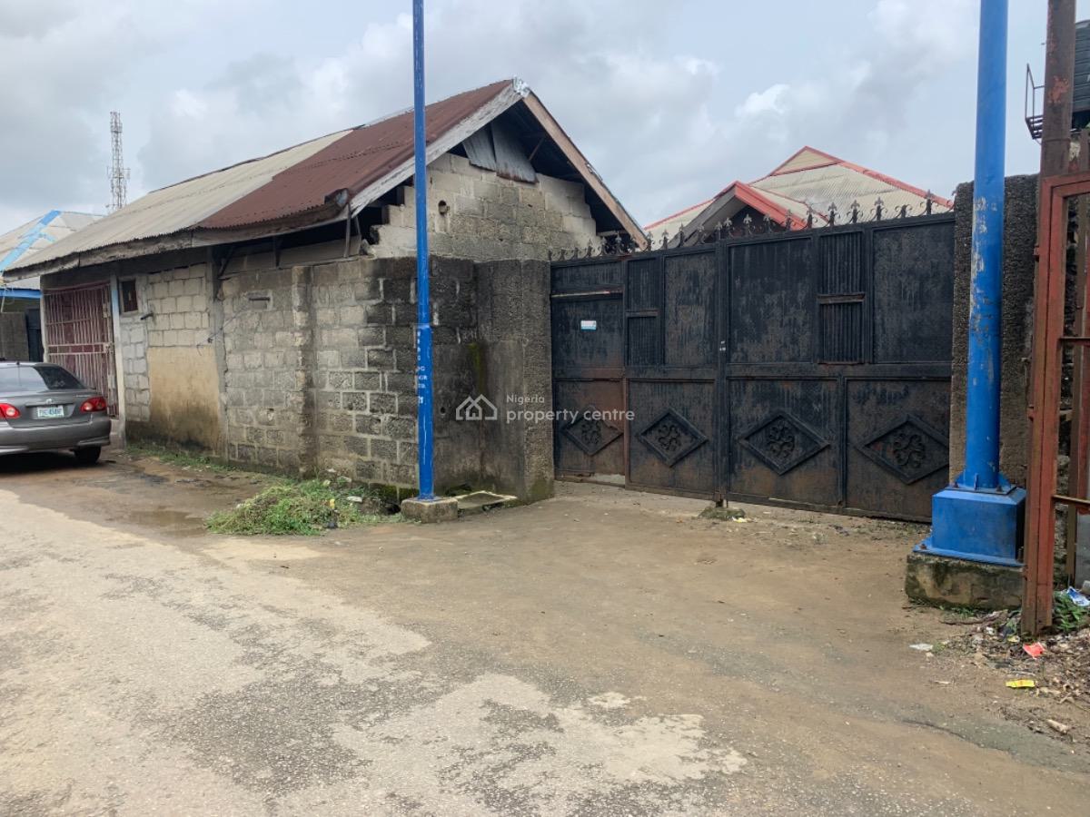 Five (5) Bedroom Detached Bungalow with Bq, Off East - West Road Near Nkpolu Junction, Port Harcourt, Rivers, Detached Bungalow for Sale