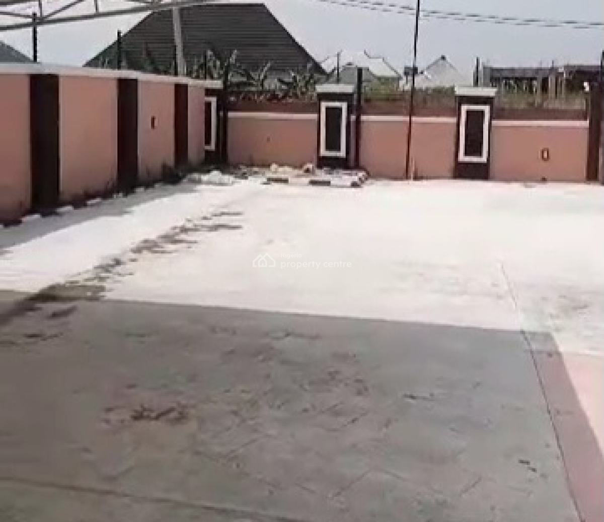 New 4 Bedroom Bungalow & 2 Bedroom Bq 100ft By 100ft Land, Okhuoromi Community, Off Airport Road, Benin, Oredo, Edo, House for Sale