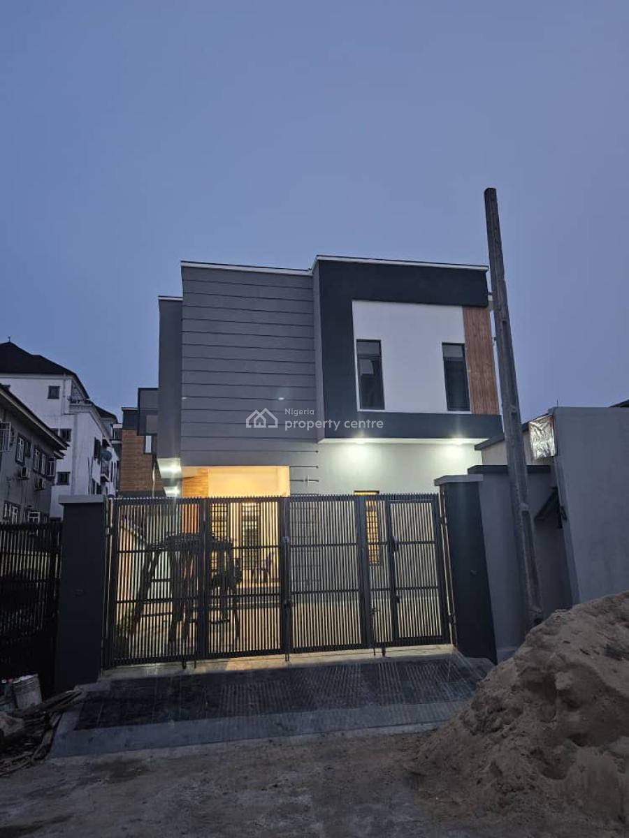Luxury 4 Bedroom Fully Detached Duplex with Bq, Chevron, Lekki, Lagos, Detached Duplex for Sale