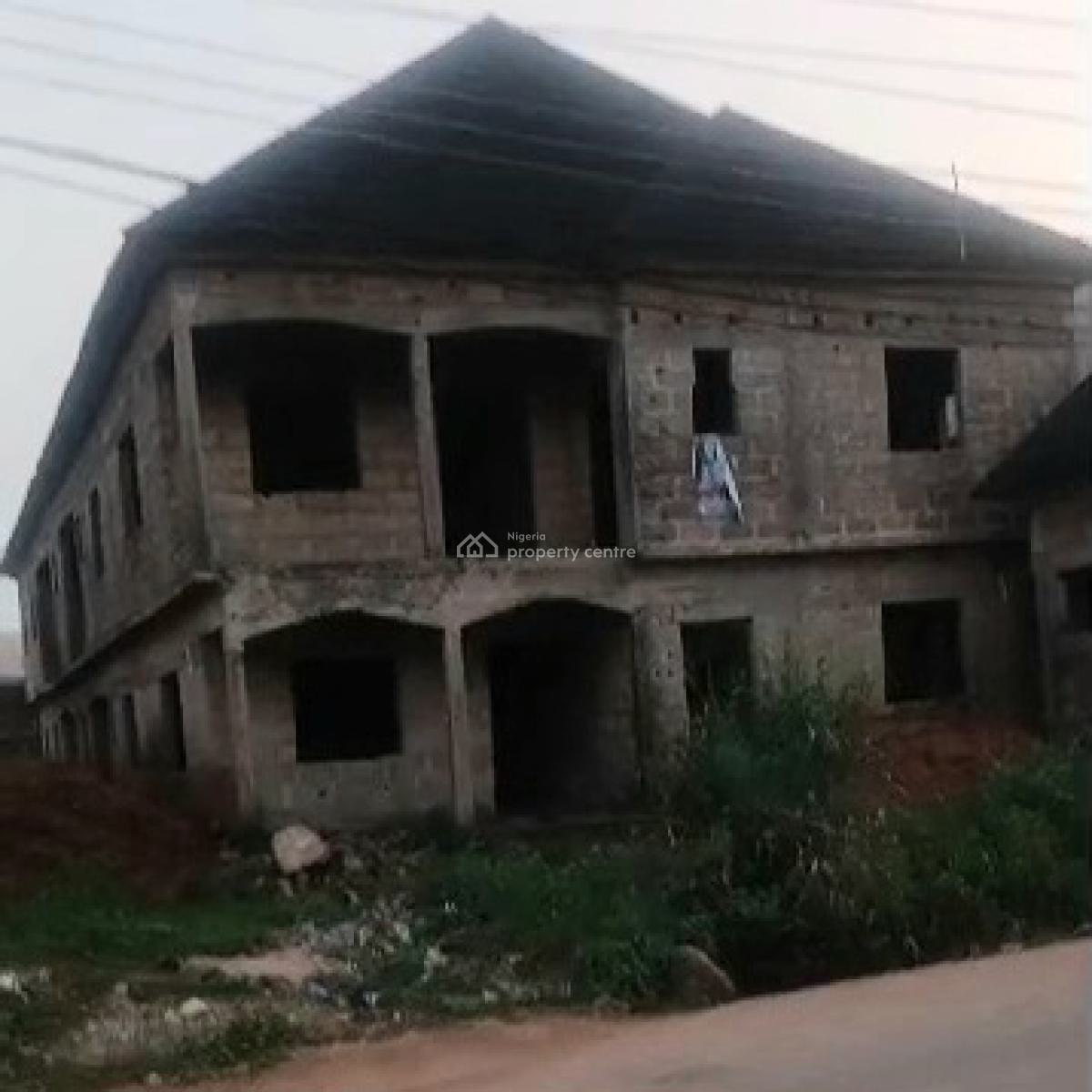 Uncompleted 4 Flats of 3 Bedrooms 50ft By 100ft Land Title: Cofo, Along Gaius Idubor Road, Gapiona Road, Gra, Benin, Oredo, Edo, House for Sale