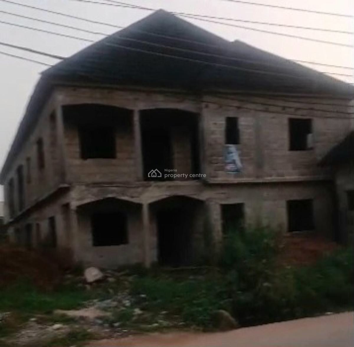 Uncompleted 4 Flats of 3 Bedrooms 50ft By 100ft Land Title: Cofo, Along Gaius Idubor Road, Gapiona Road, Gra, Benin, Oredo, Edo, House for Sale