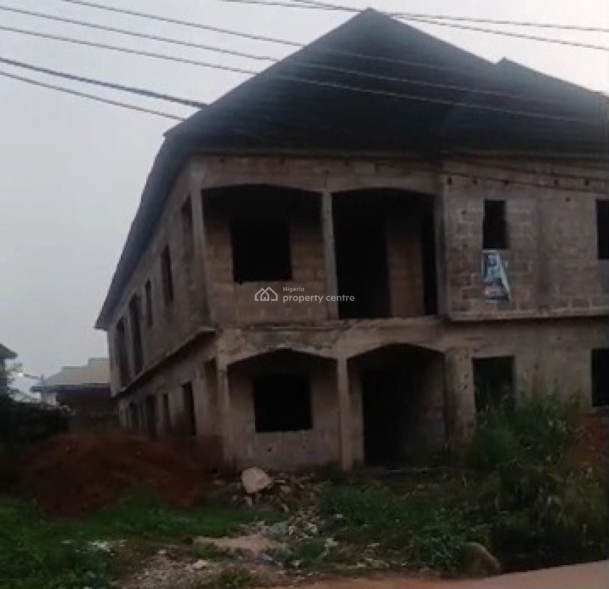 Uncompleted 4 Flats of 3 Bedrooms 50ft By 100ft Land Title: Cofo, Along Gaius Idubor Road, Gapiona Road, Gra, Benin, Oredo, Edo, House for Sale