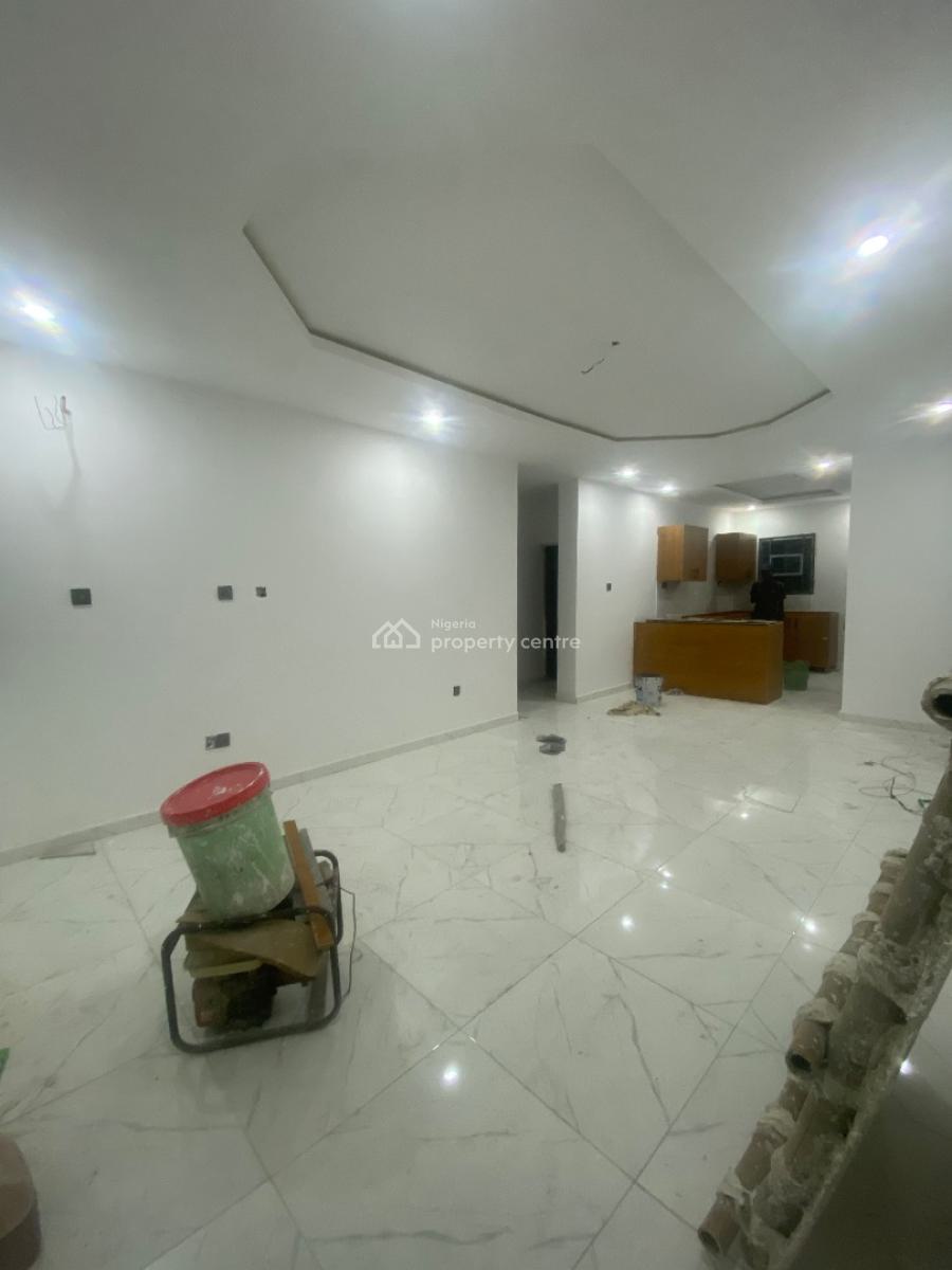 Newly Built 2 Bedroom Upstairs with Two Balconies on Tarred Road, Ogombo, Ajah, Lagos, Flat / Apartment for Rent