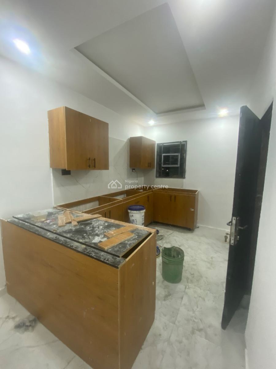 Newly Built 2 Bedroom Upstairs with Two Balconies on Tarred Road, Ogombo, Ajah, Lagos, Flat / Apartment for Rent