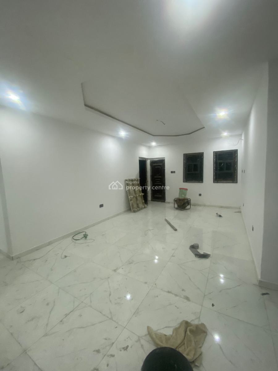 Newly Built 2 Bedroom Upstairs with Two Balconies on Tarred Road, Ogombo, Ajah, Lagos, Flat / Apartment for Rent