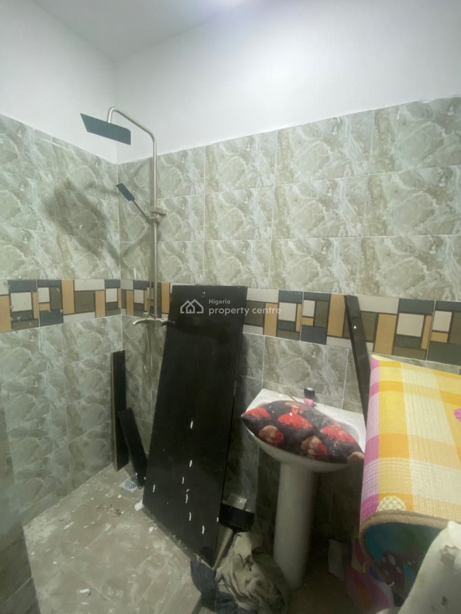 Newly Built 2 Bedroom Upstairs with Two Balconies on Tarred Road, Ogombo, Ajah, Lagos, Flat / Apartment for Rent