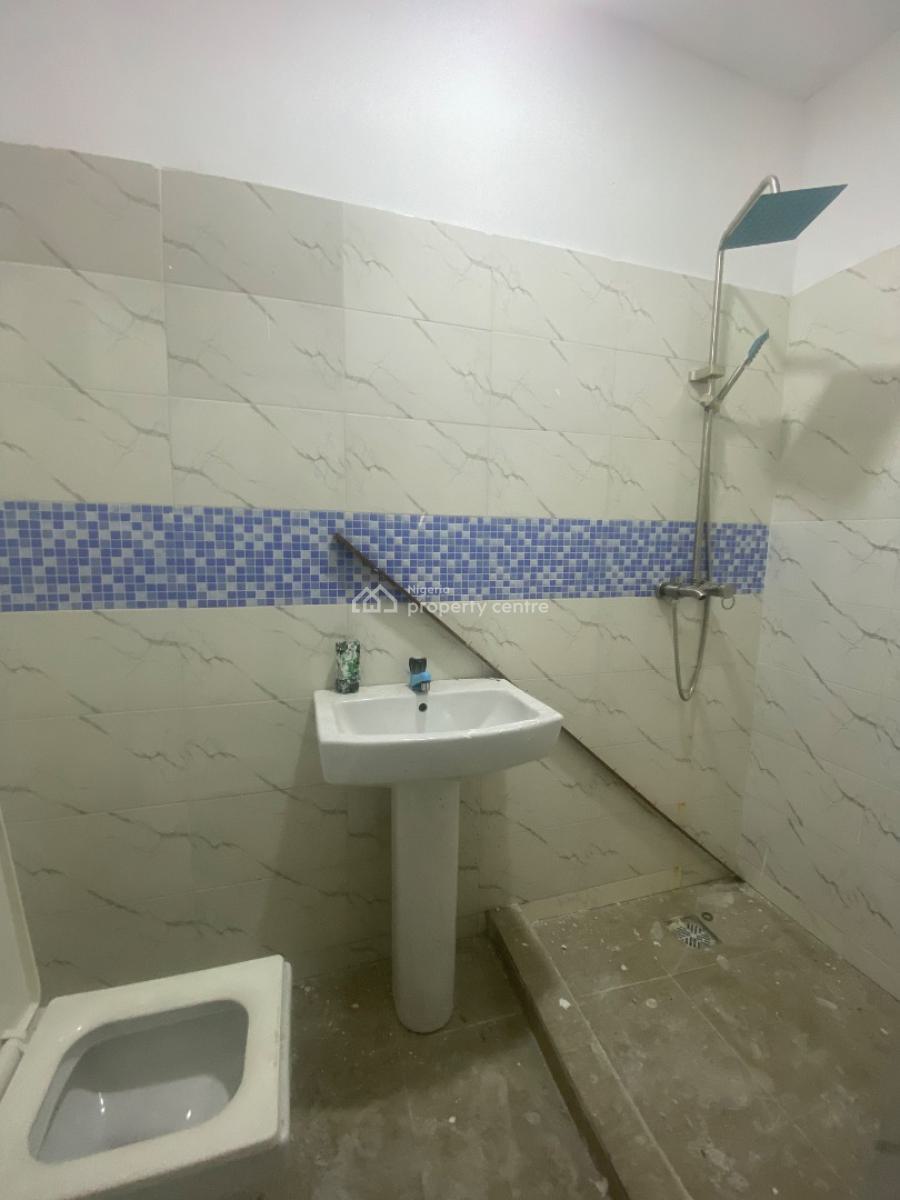 Newly Built 2 Bedroom Upstairs with Two Balconies on Tarred Road, Ogombo, Ajah, Lagos, Flat / Apartment for Rent