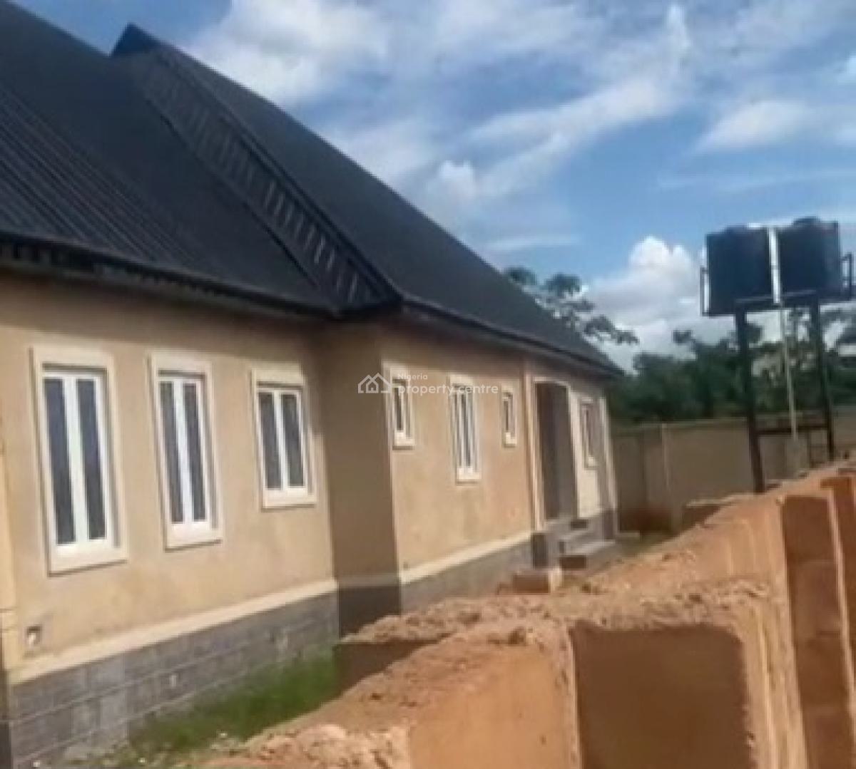 Uncompleted 2 Flats of 3&2 Bedroom Pop Tiles Done, 50ft By 100ft Land, Waec Road, Ogunwenyin Road, Ugbor Central, Benin, Oredo, Edo, House for Sale