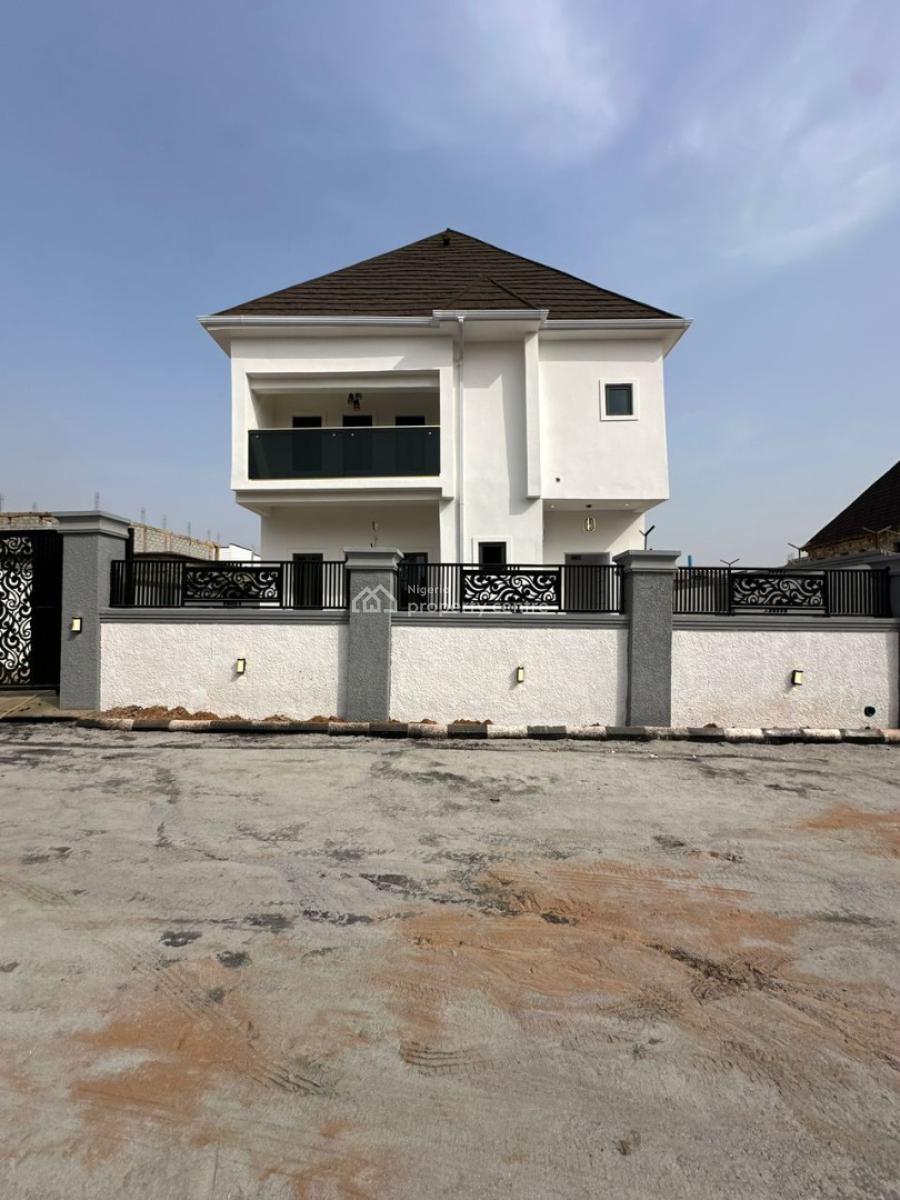 4 Beds Gated Semidetached  Duplex & Bq with a Private Compound, By Trademore, Lugbe District, Abuja, Detached Duplex for Sale